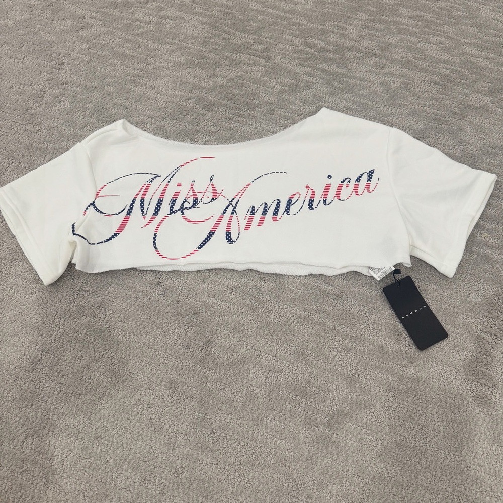 White Crop Top
